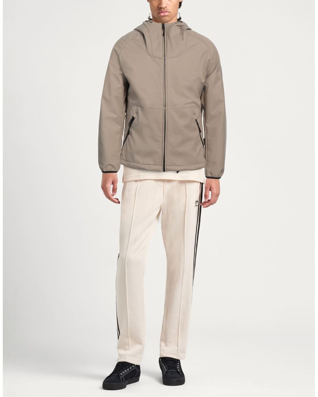 Napapijri Brown Jacket Polyester for men