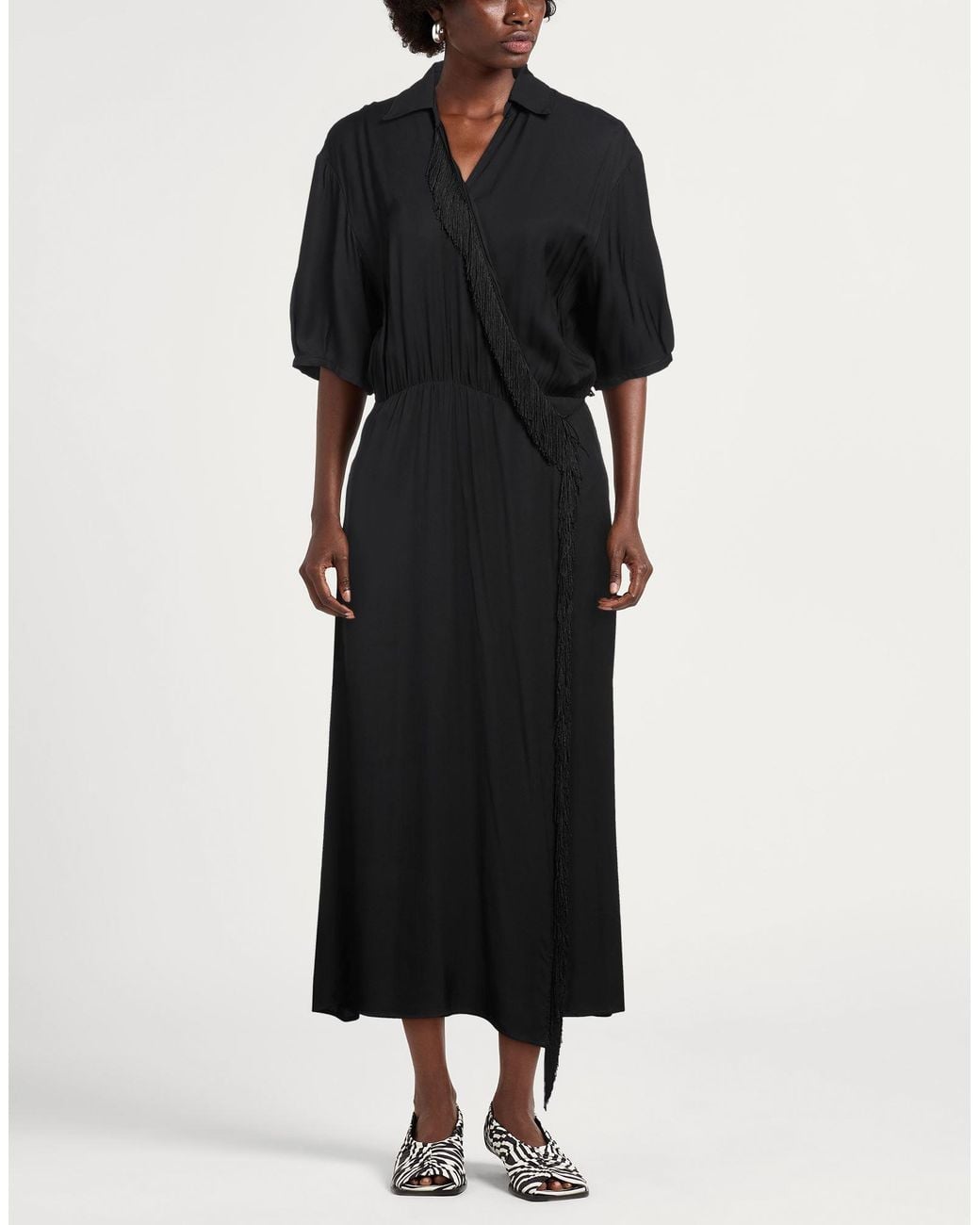 Pinko Black Maxi Dress