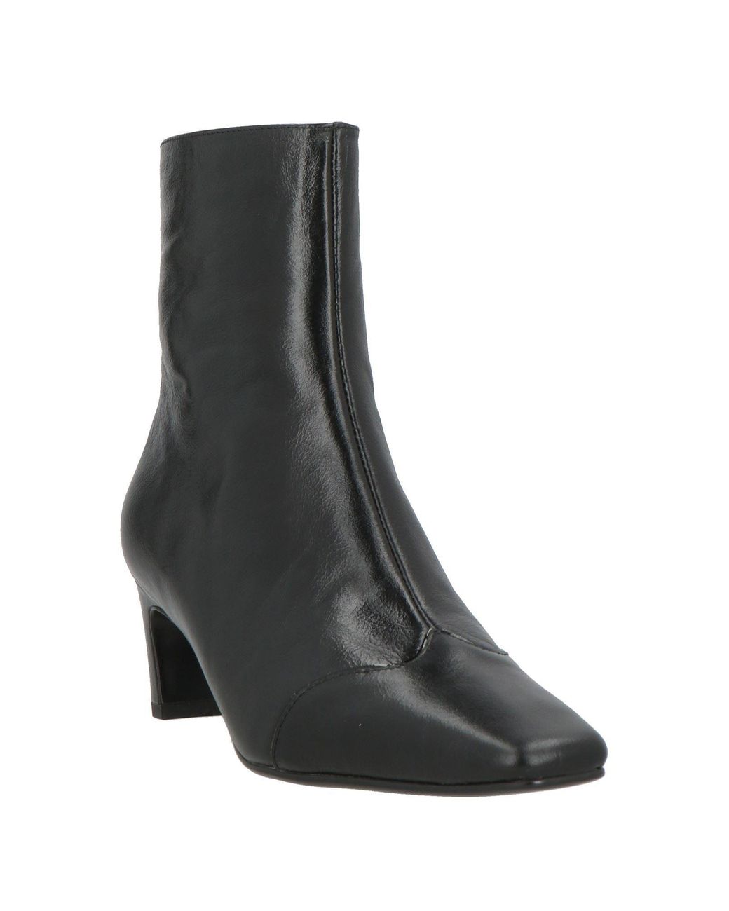 Lola Cruz Black Ankle Boots