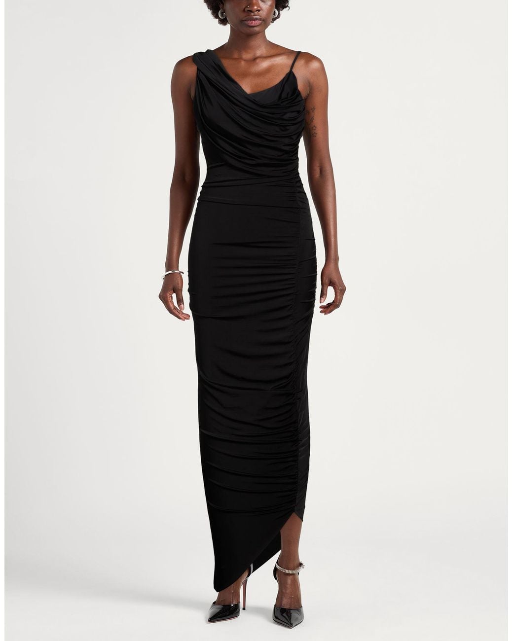 La Petite Robe Di Chiara Boni Black Maxi Dress