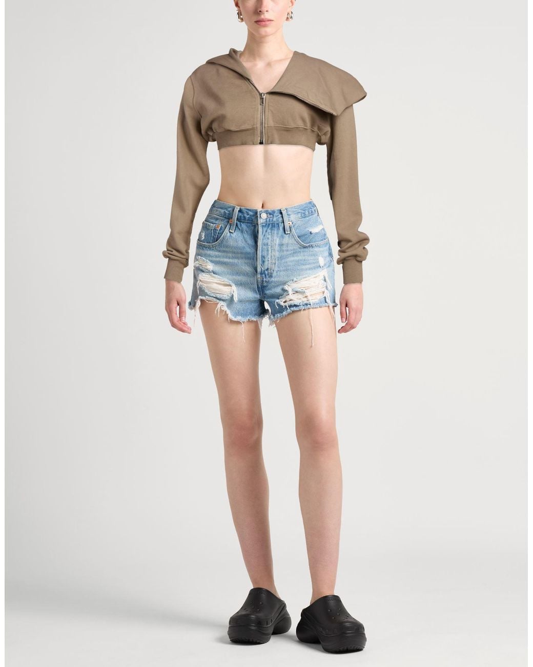 Rick Owens Natural Sweatshirt Cotton