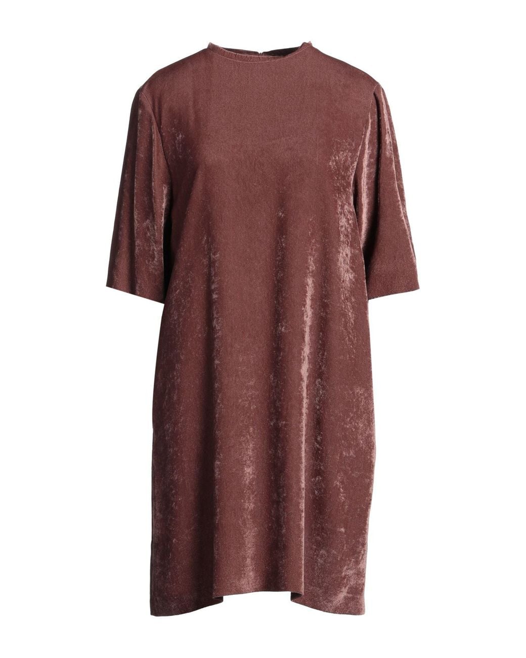 Fabiana Filippi Purple Mini Dress