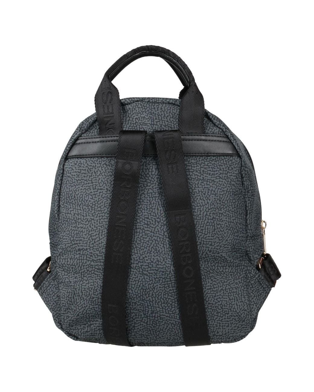 Borbonese Black Rucksack