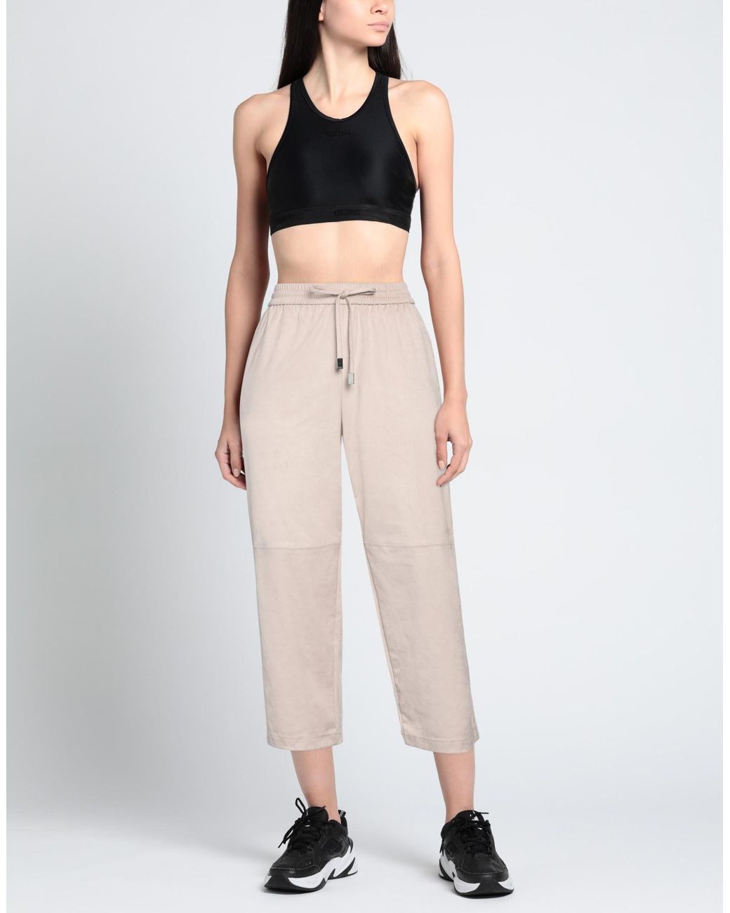 SEVENTY VENEZIA Natural Pants Polyester, Elastane