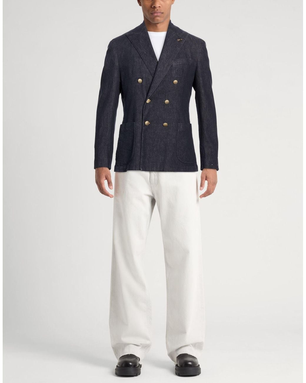 Blazer Paoloni pour homme en coloris Blue