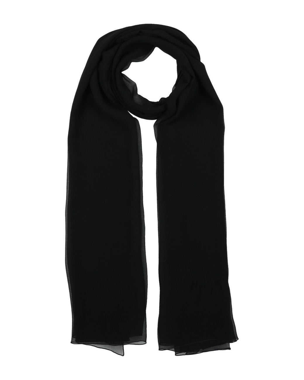 Alberta Ferretti Black Scarf