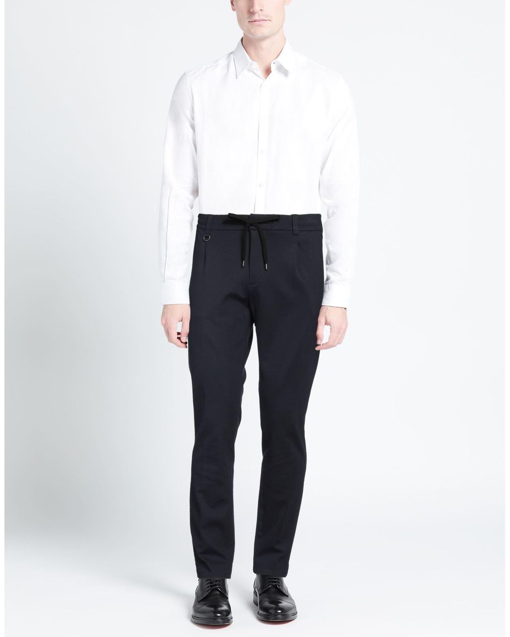 Paolo Pecora Blue Pants for men