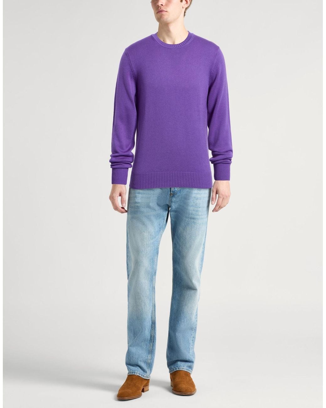 Pullover Emporio Armani de hombre de color Purple