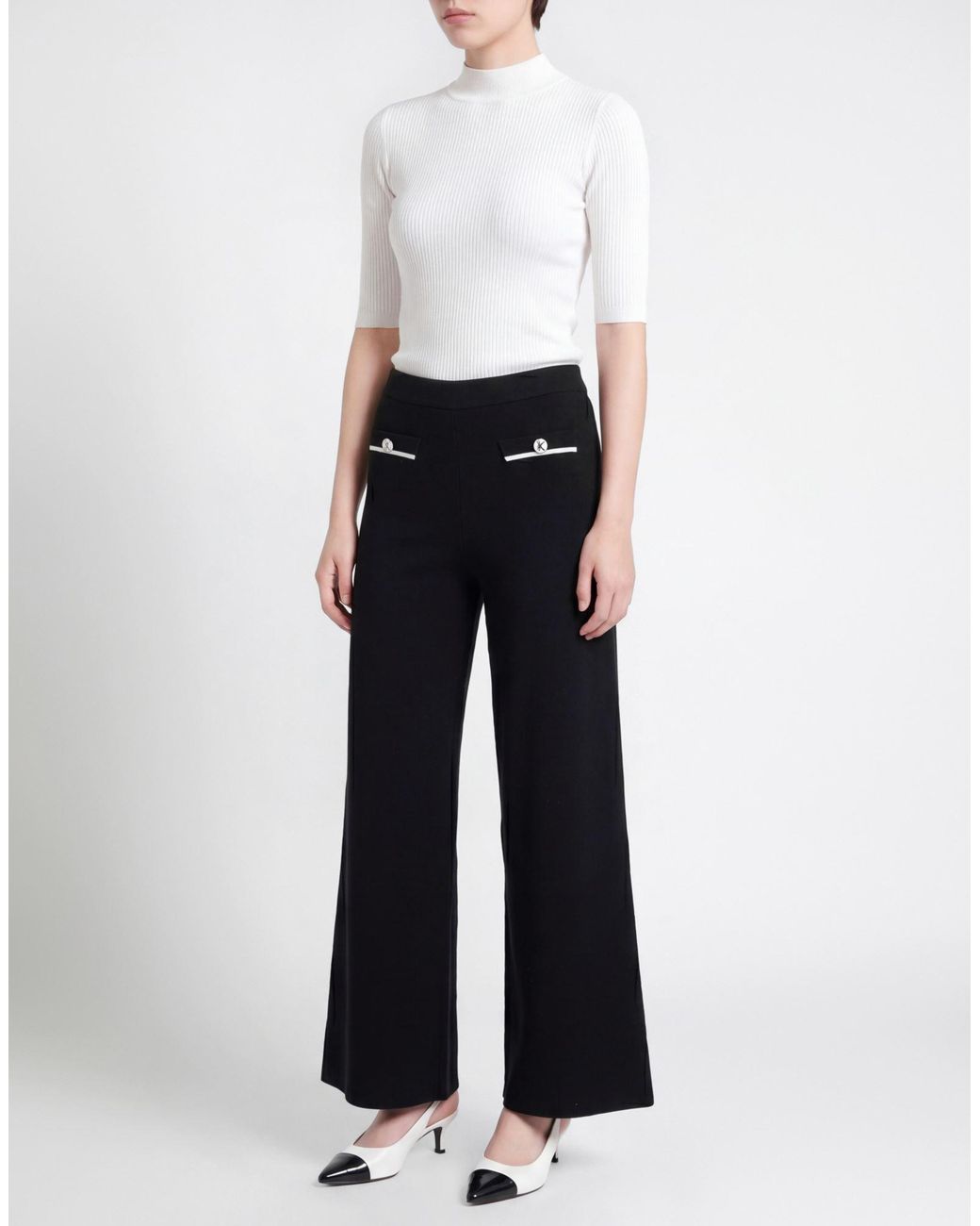 Karl Lagerfeld Black Trouser