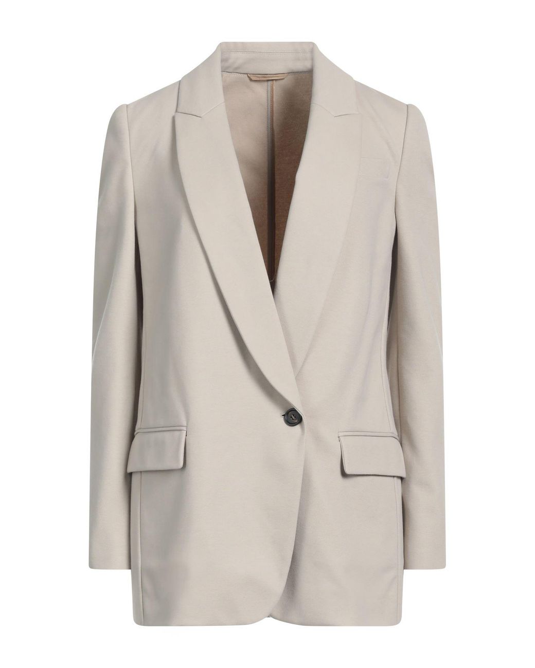 Brunello Cucinelli Natural Blazer