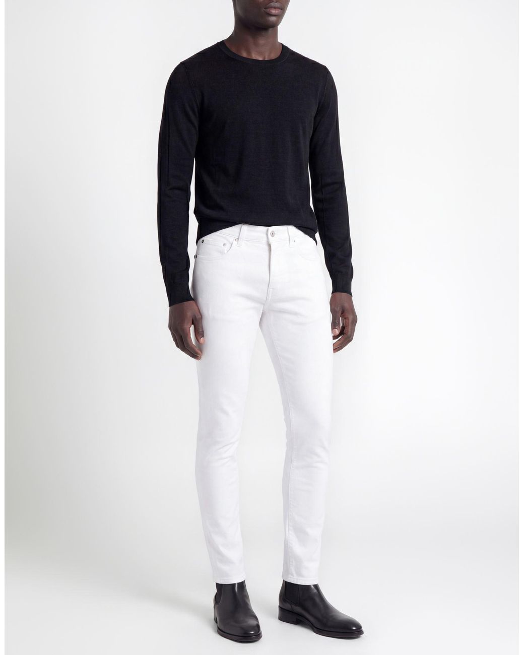 Dondup White Jeans for men