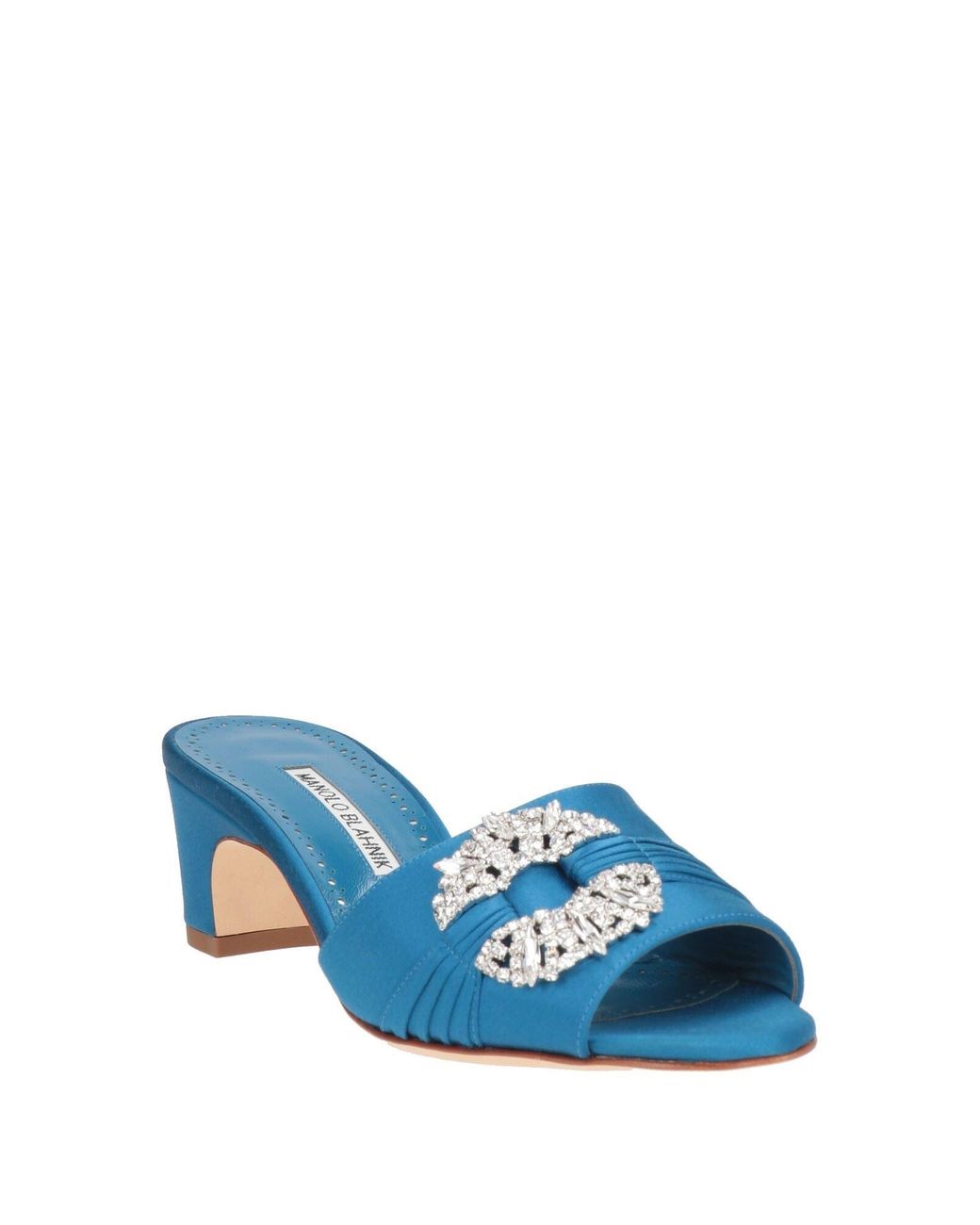 Manolo Blahnik Blue Sandale