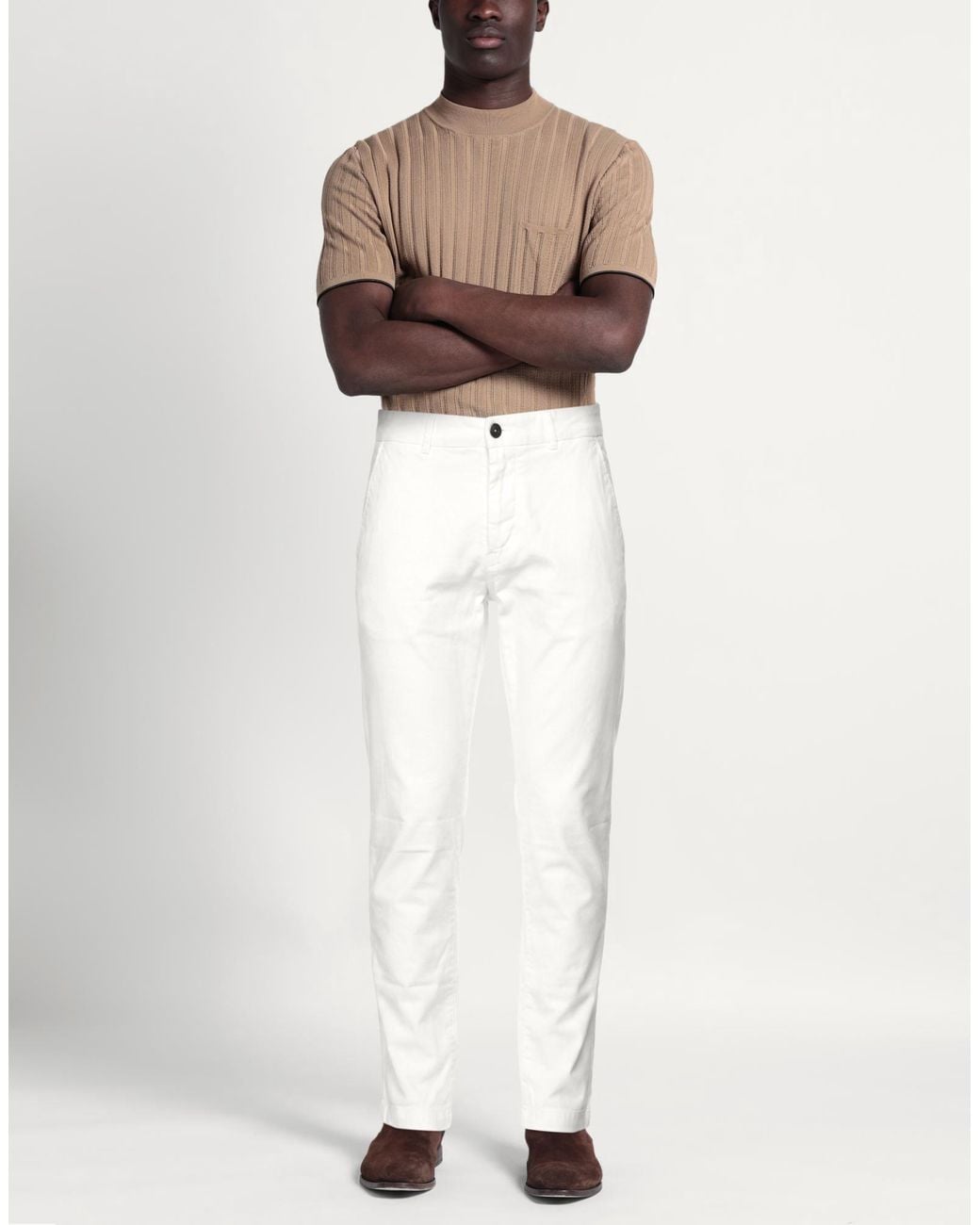 Cruna Hose in White für Herren