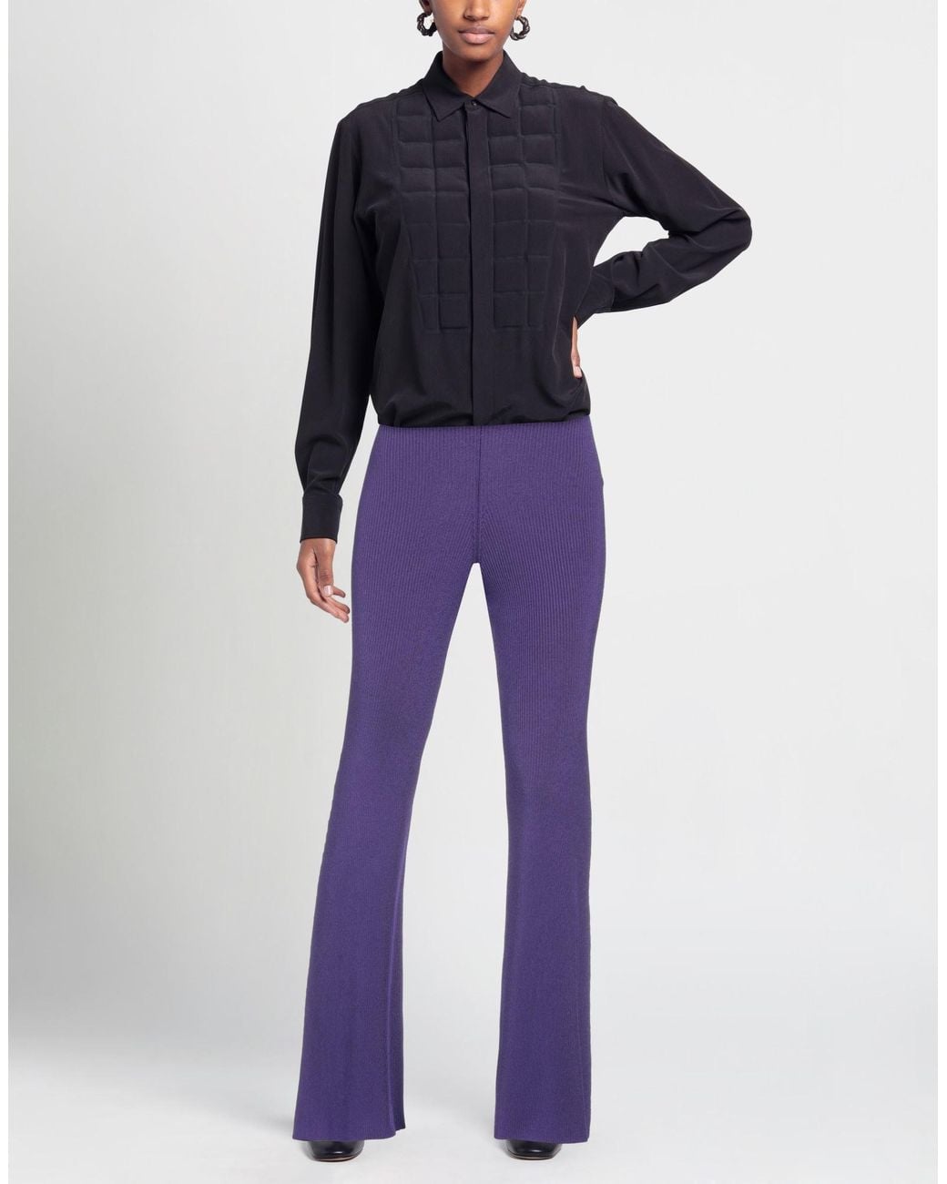 Stella McCartney Purple Pants