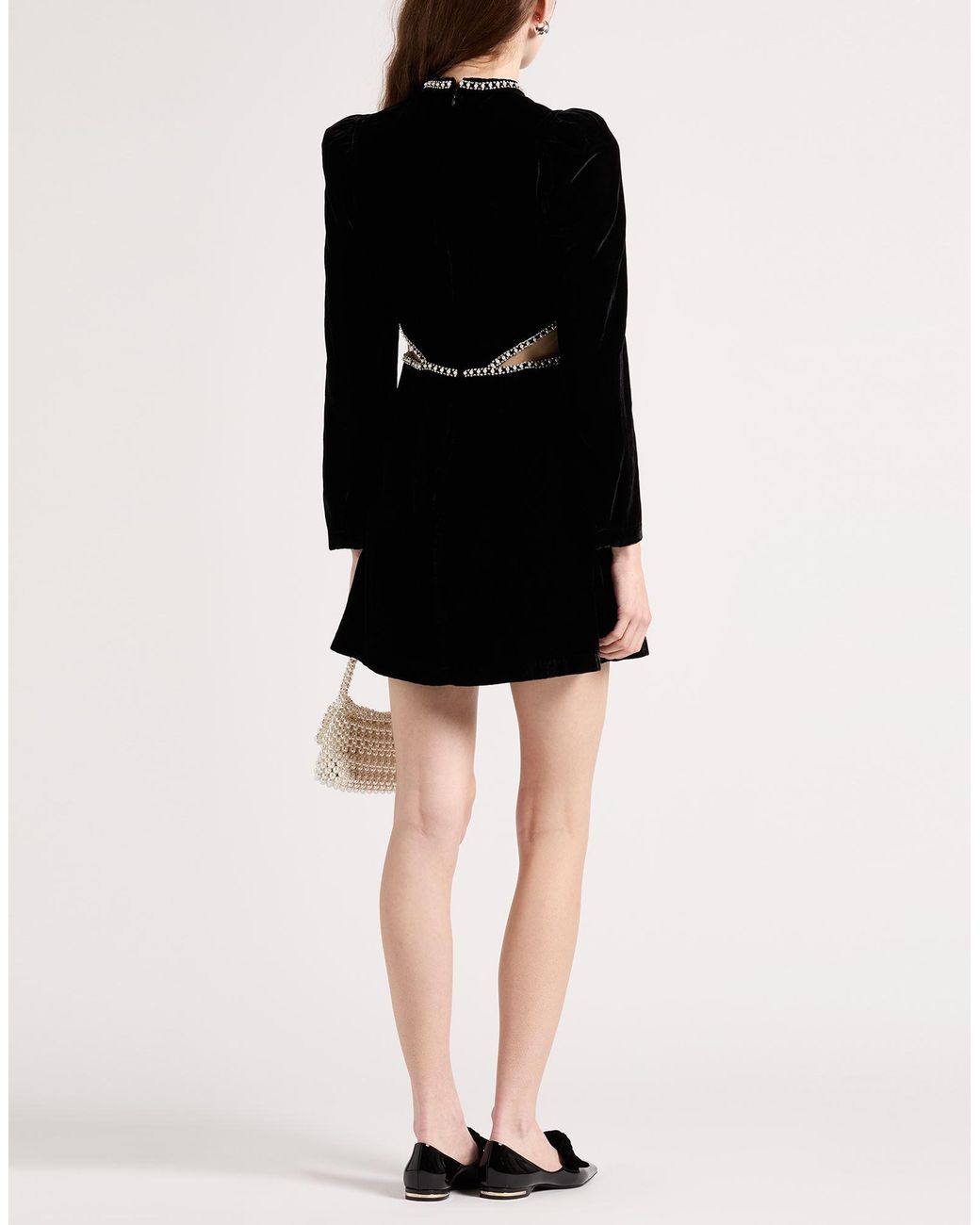 Sandro Black Mini Dress