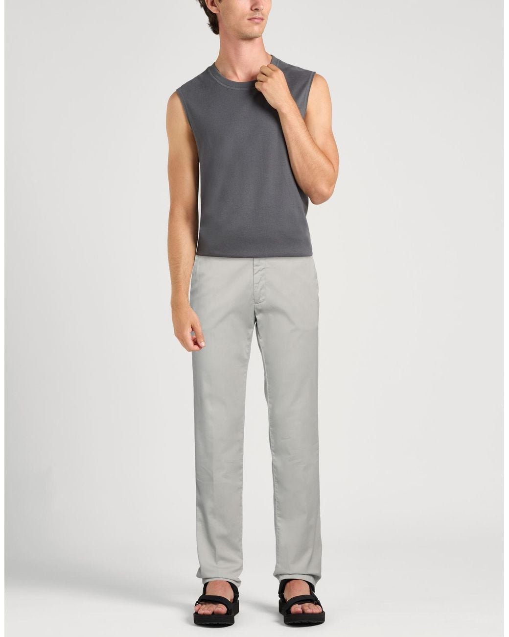 Berwich Gray Trouser for men