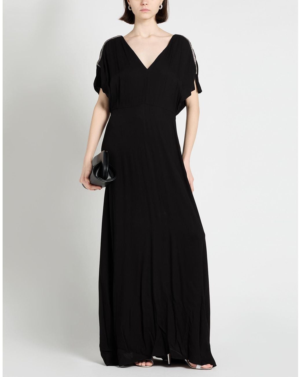 Fabiana Filippi Black Maxi Dress