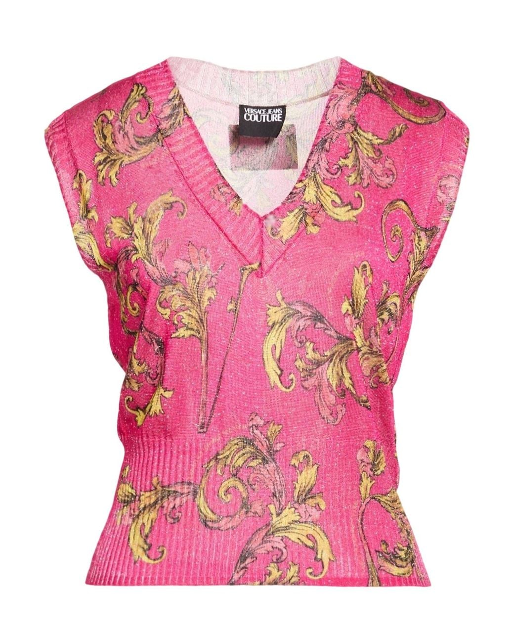 Pullover Versace Jeans Couture de color Pink