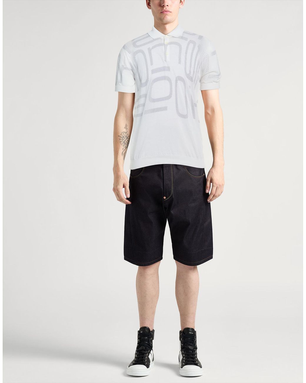 Malo White Jumper for men