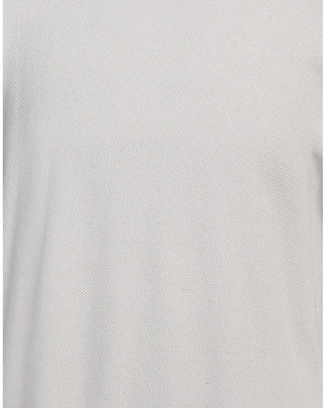 Rossopuro Gray Light Sweater Cotton for men