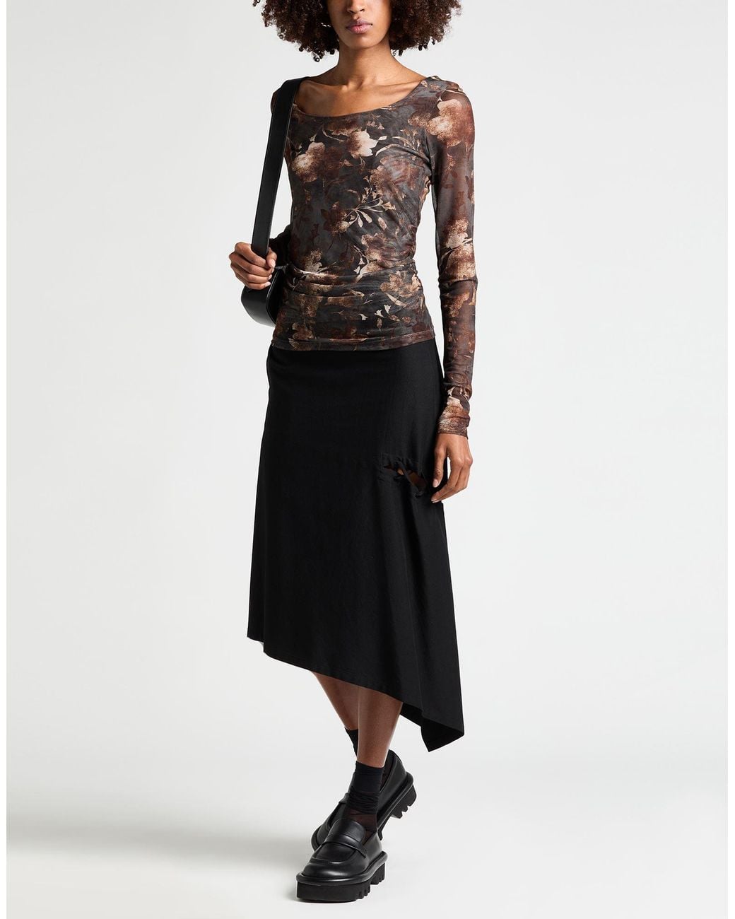 ViCOLO Black Dark Top Polyester, Elastane