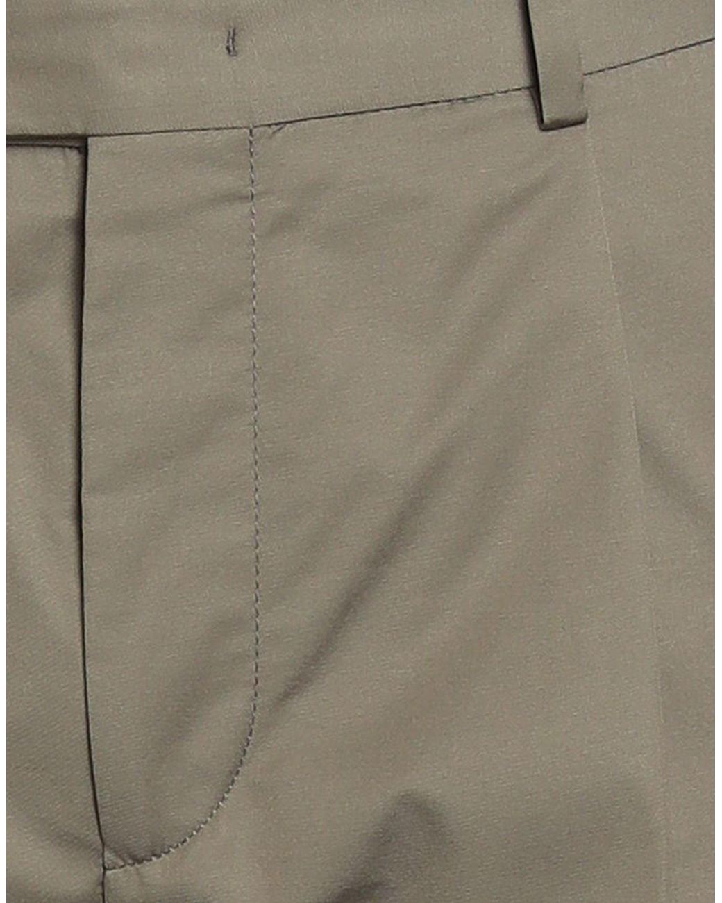 Windsor. Gray Military Pants Polyamide, Cotton, Elastane for men