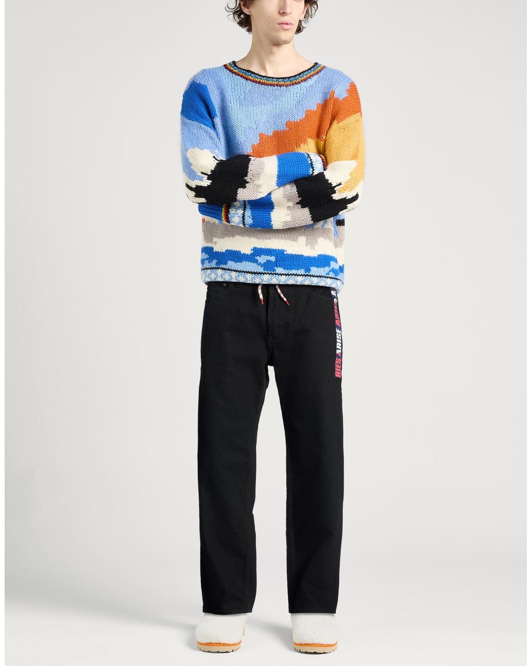 Tommy Hilfiger Black Jeans Cotton, Elastane for men
