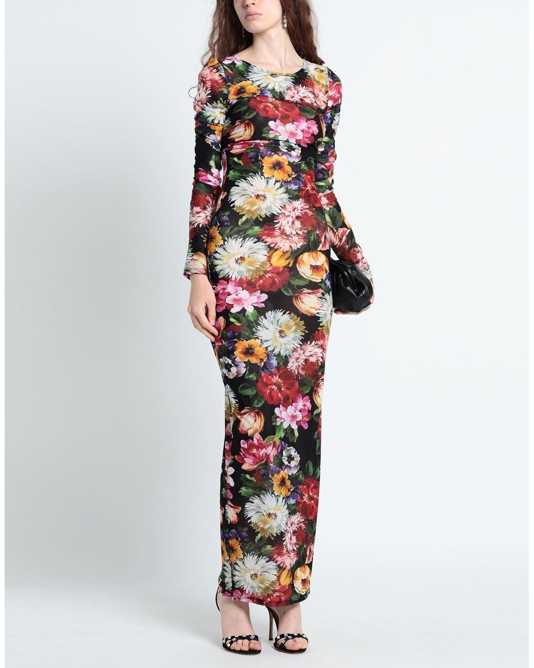 Dolce & Gabbana Red Long Dress