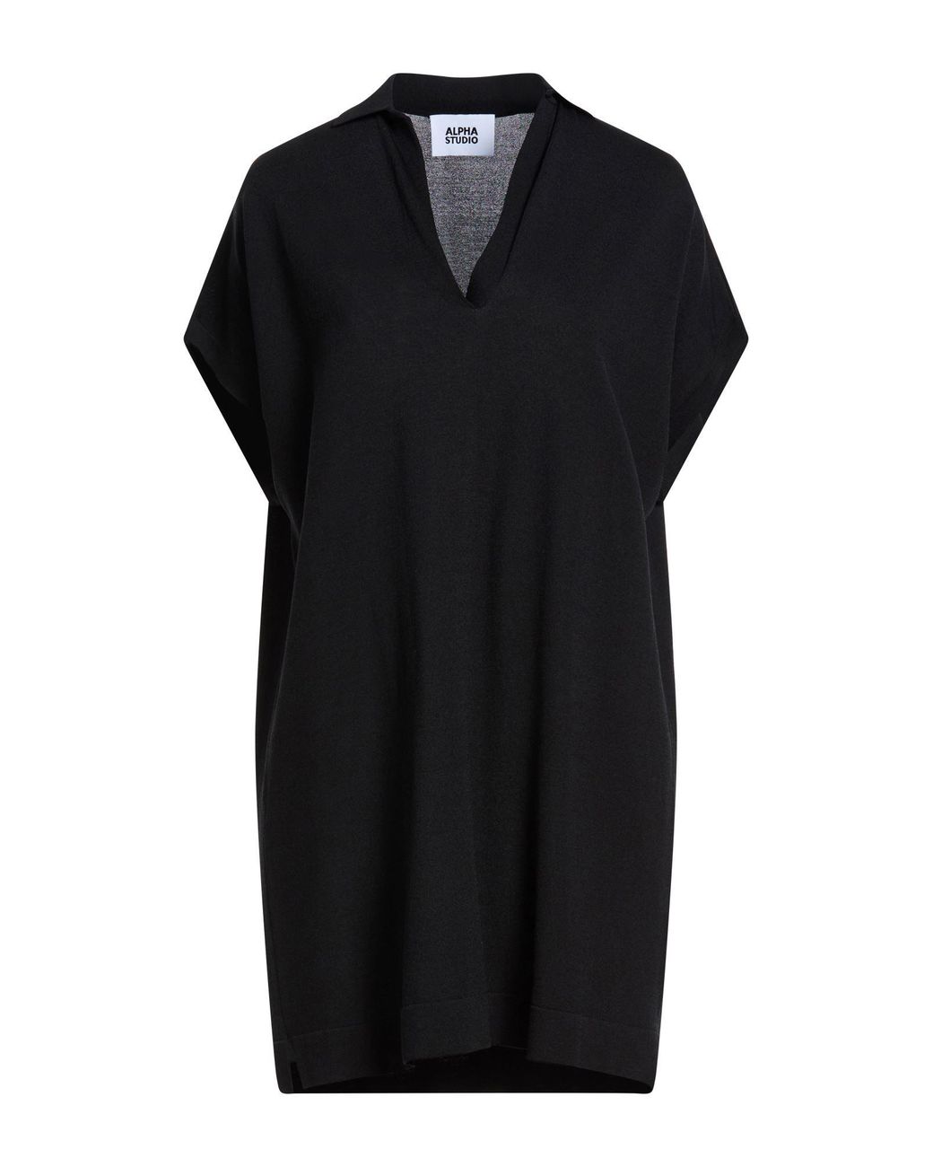 Alpha Studio Black Mini Dress