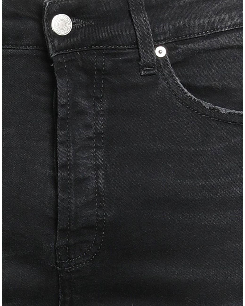 Liu Jo Black Jeans Cotton, Elastane for men