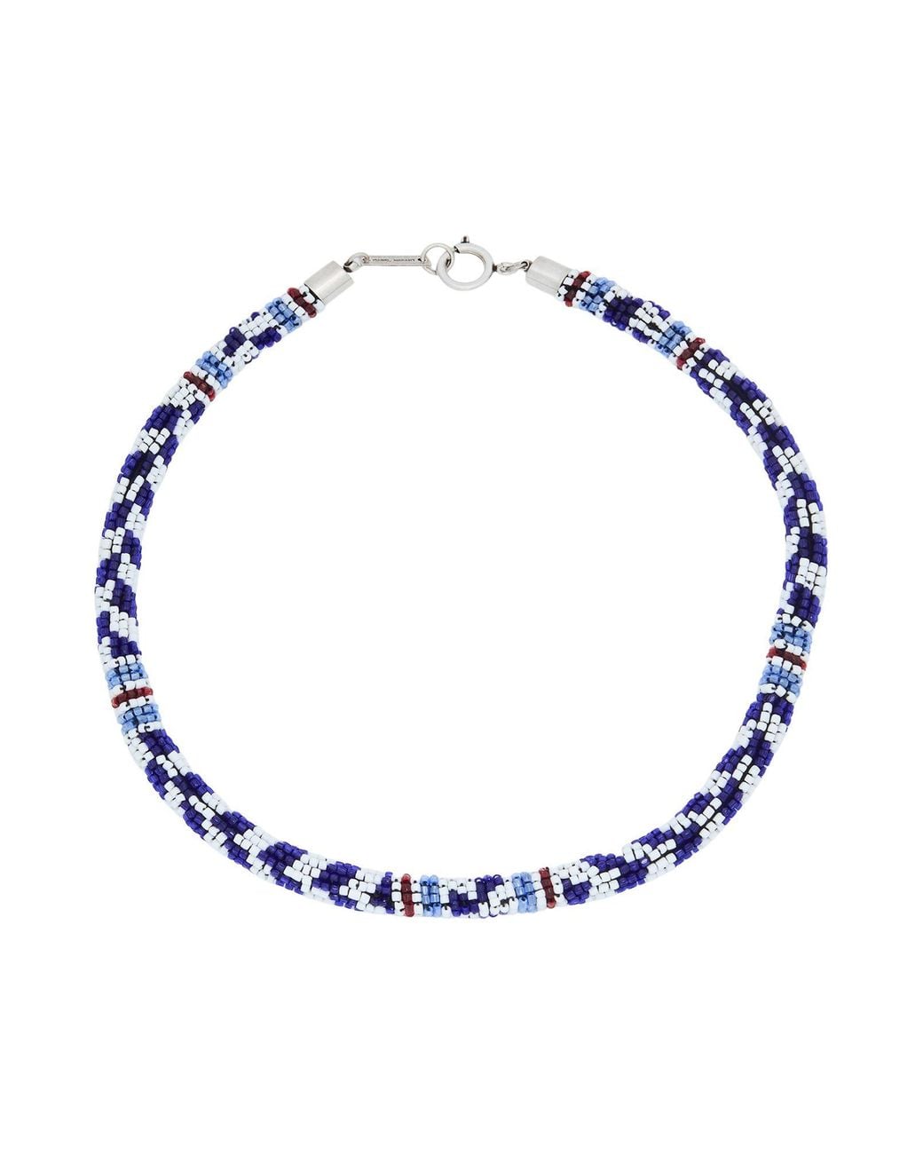 Isabel Marant Blue Necklace Metal, Plastic