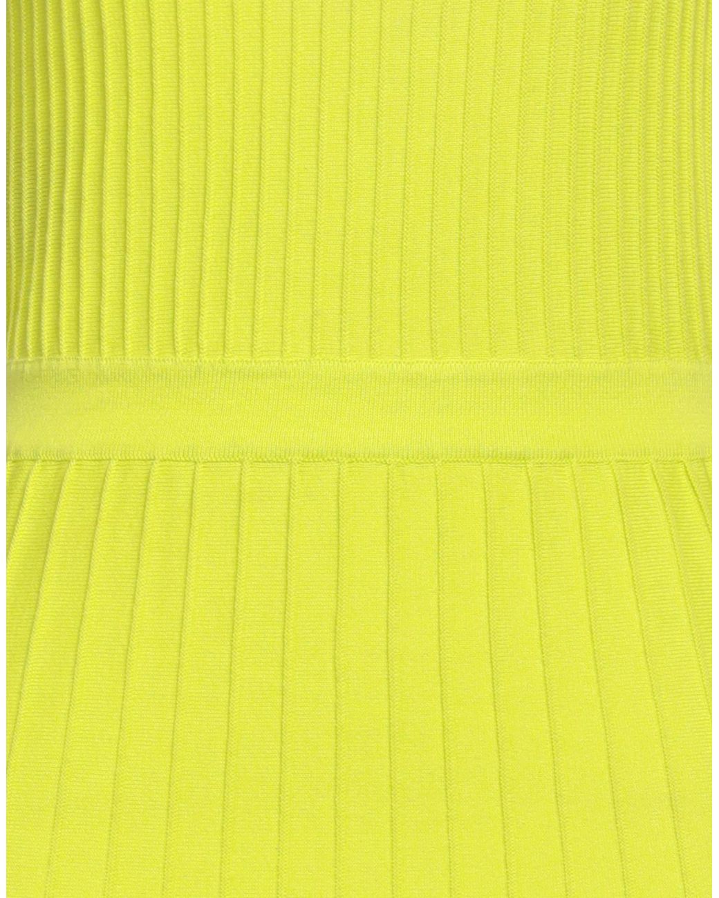 Moschino Yellow Mini Dresses