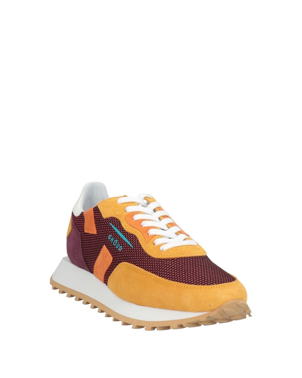 GHOUD VENICE Orange Trainers for men