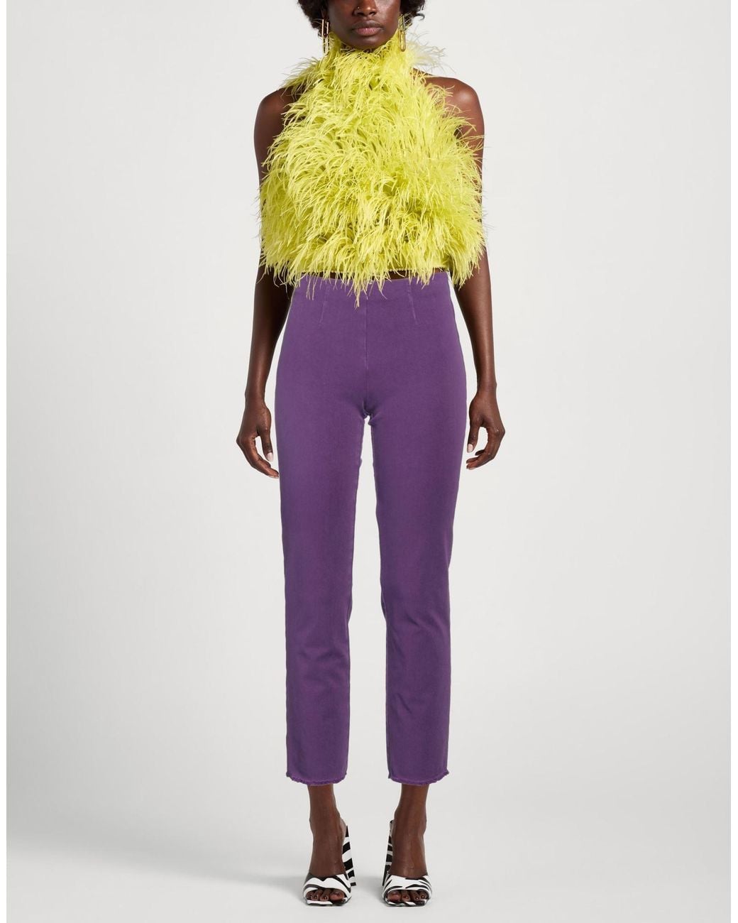 Seductive Purple Jeans