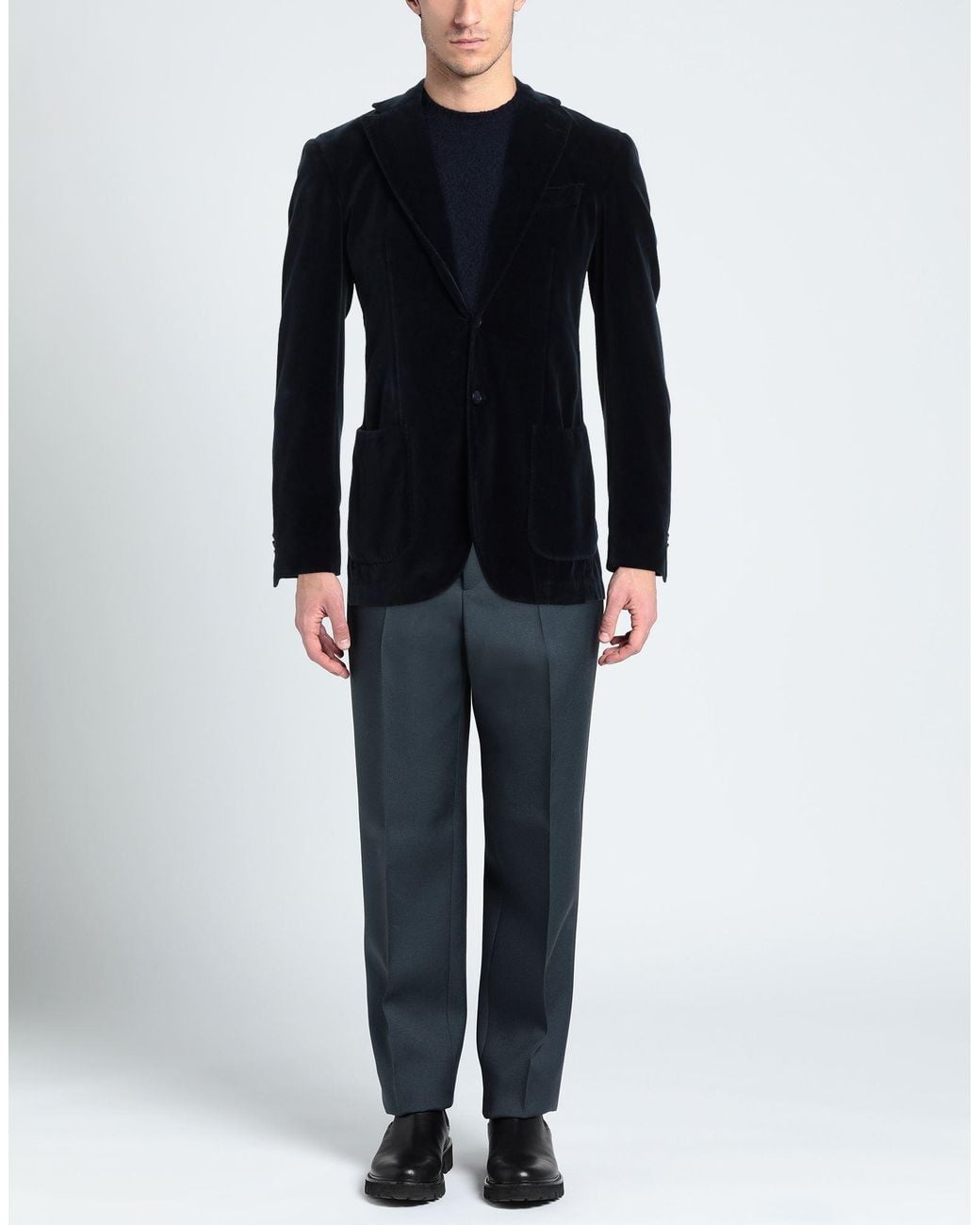 Santaniello Blue Blazer for men