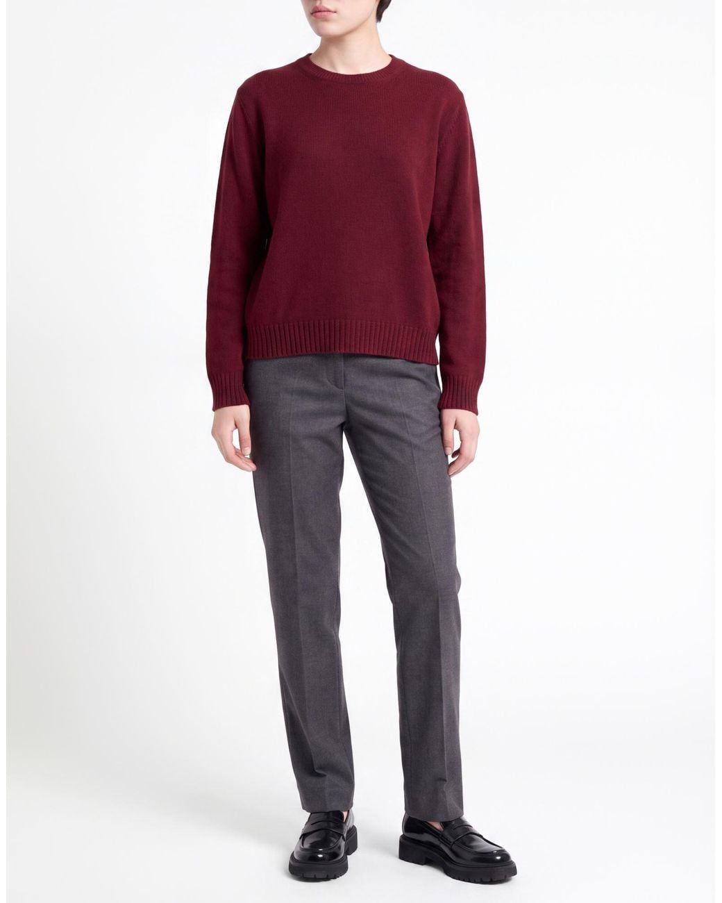Max Mara Red Pullover