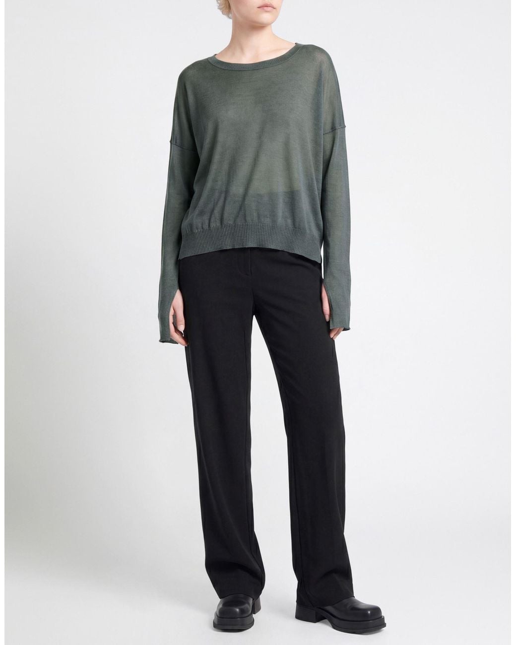 Isabel Benenato Gray Jumper