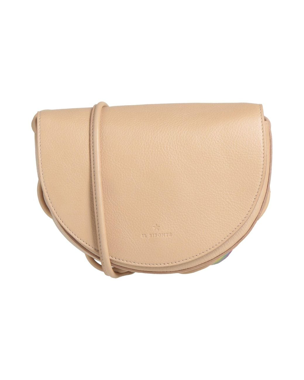 Il Bisonte White Sand Cross-Body Bag Leather