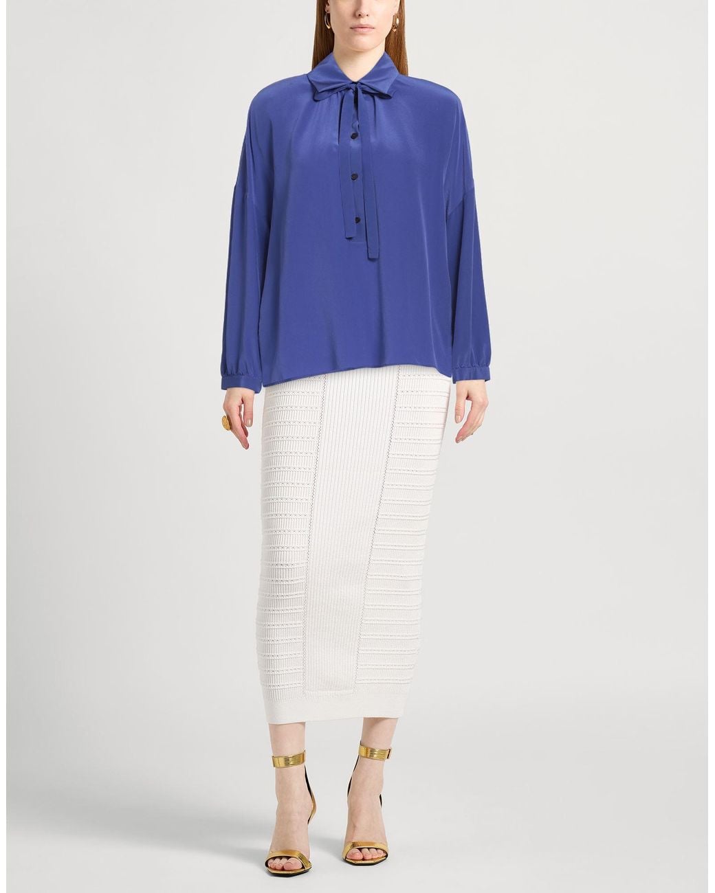 Liviana Conti Blue Top
