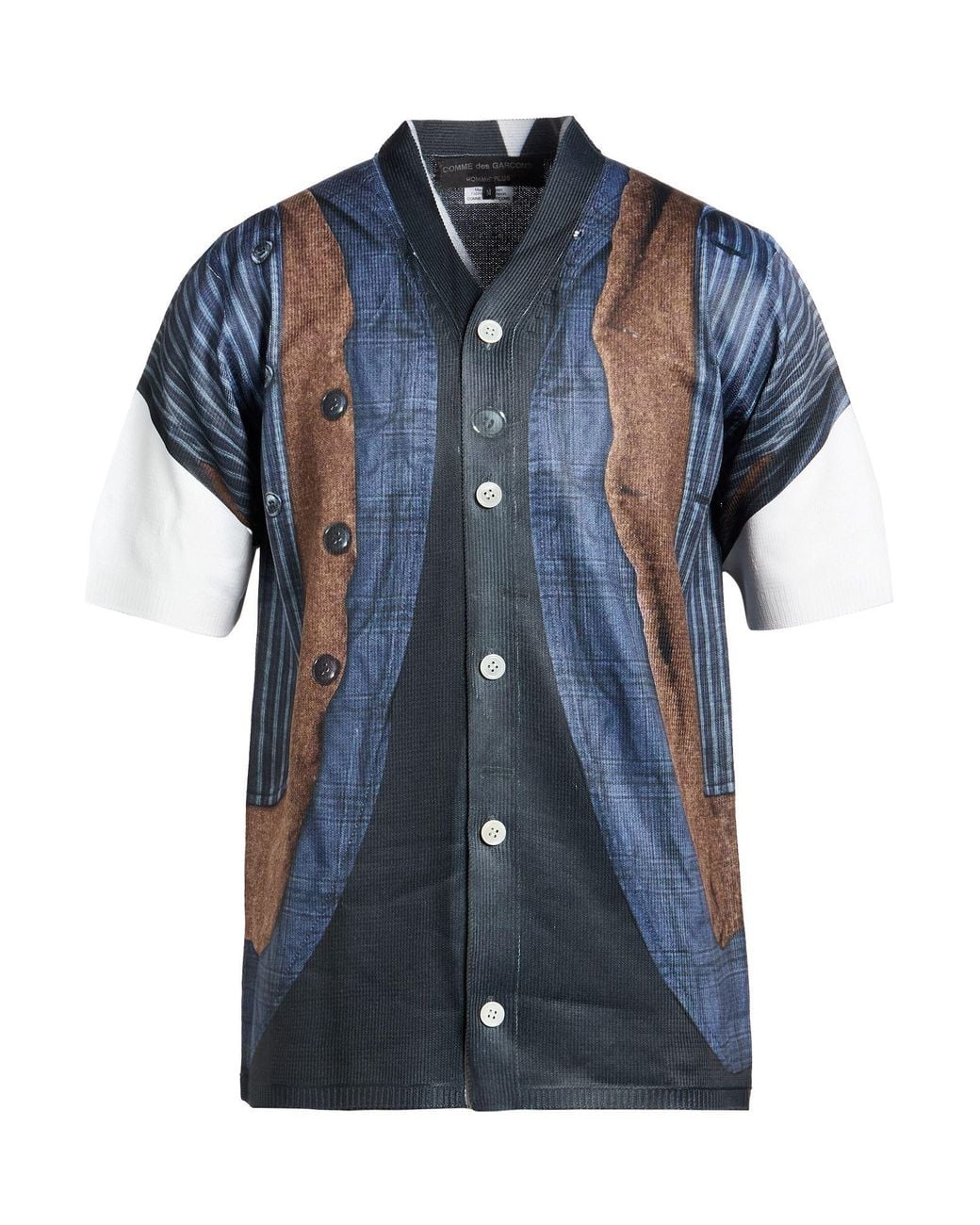 Rebecas Comme des Garçons de hombre de color Blue