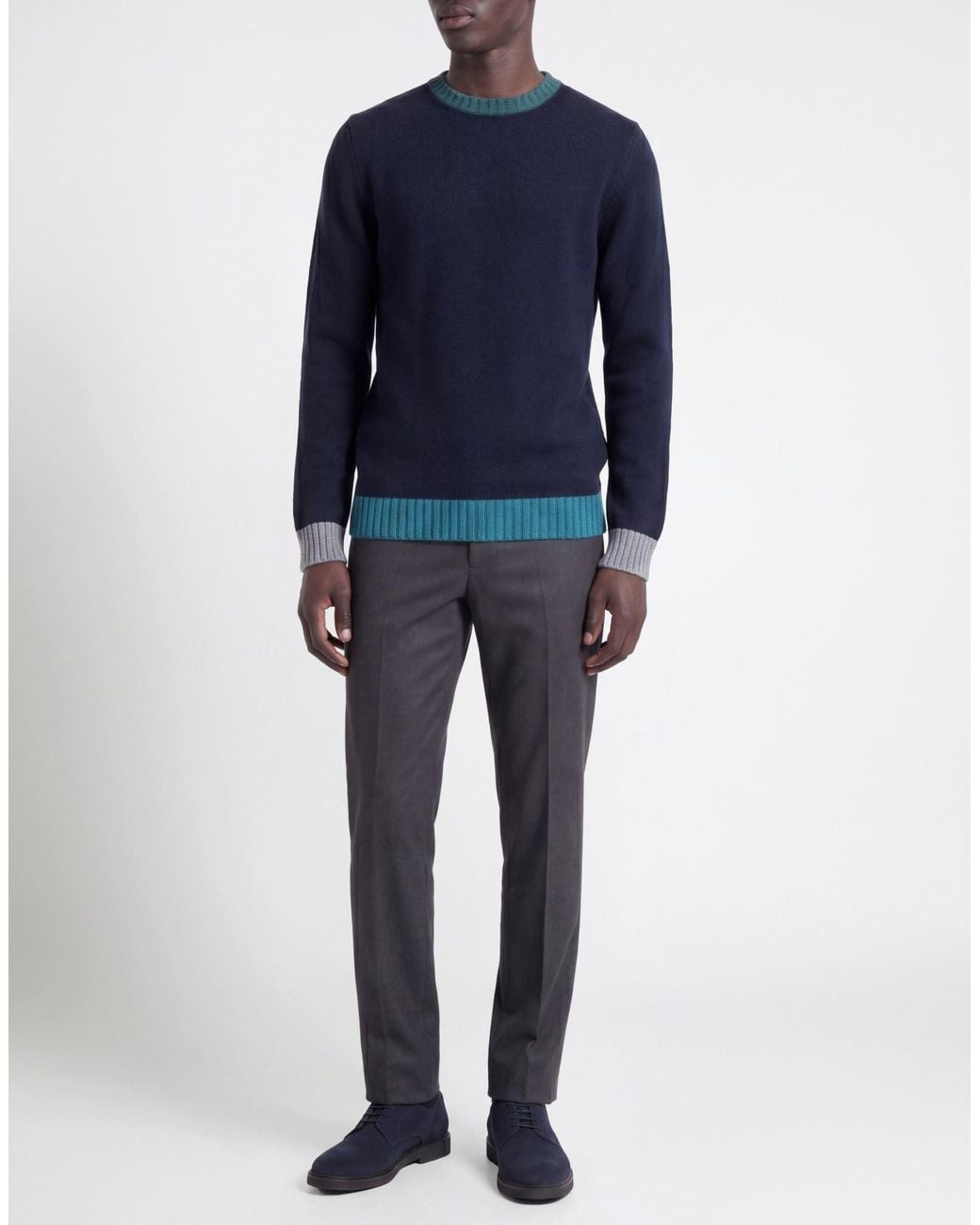 Irish Crone Pullover in Blue für Herren