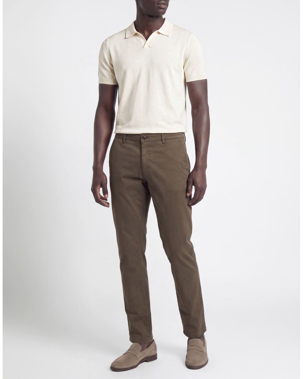 Yan Simmon Gray Trouser for men