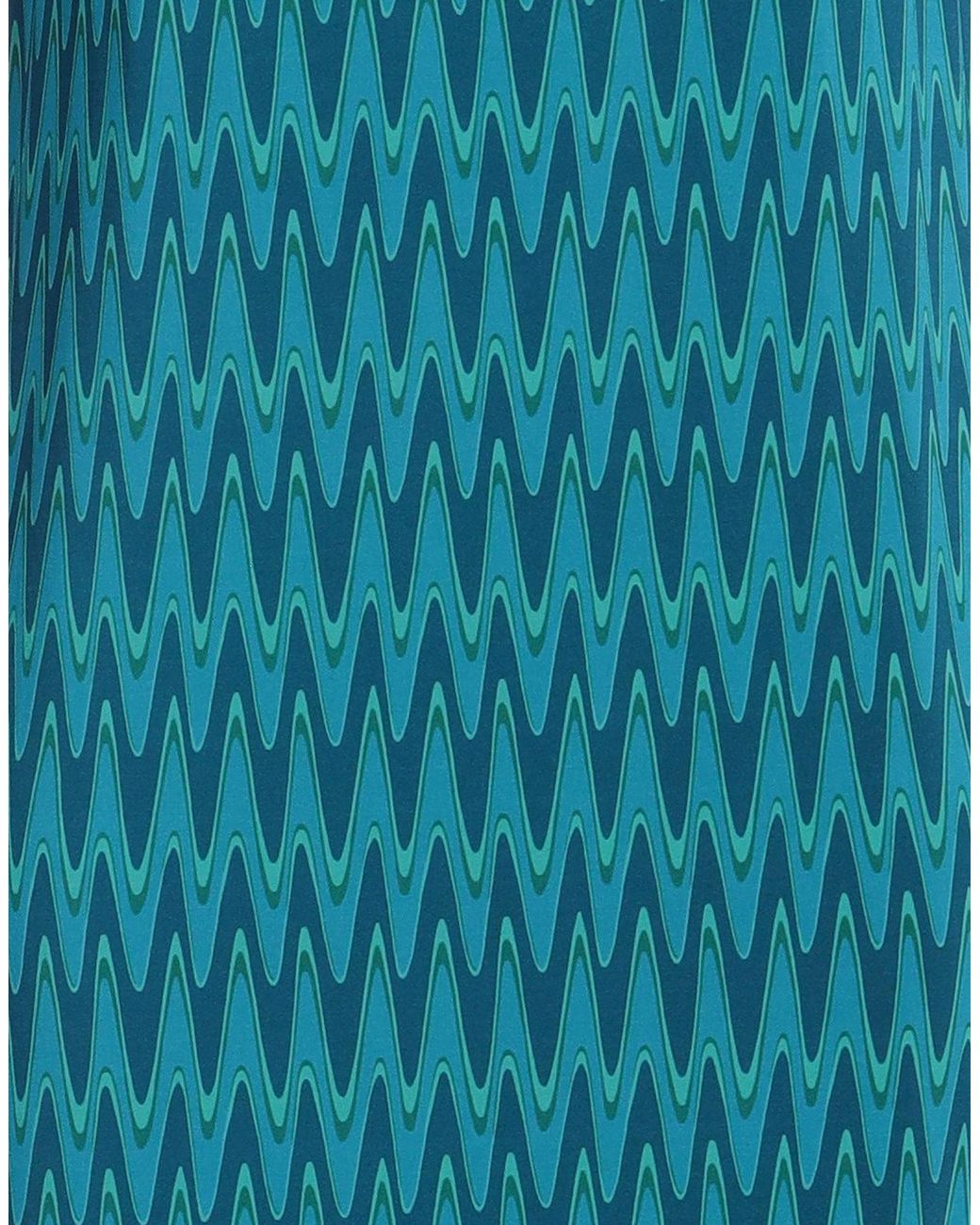 Caractere Blue Mini Dress Viscose, Elastane