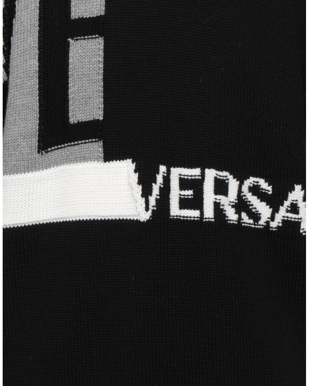 Versace Black Sweater for men