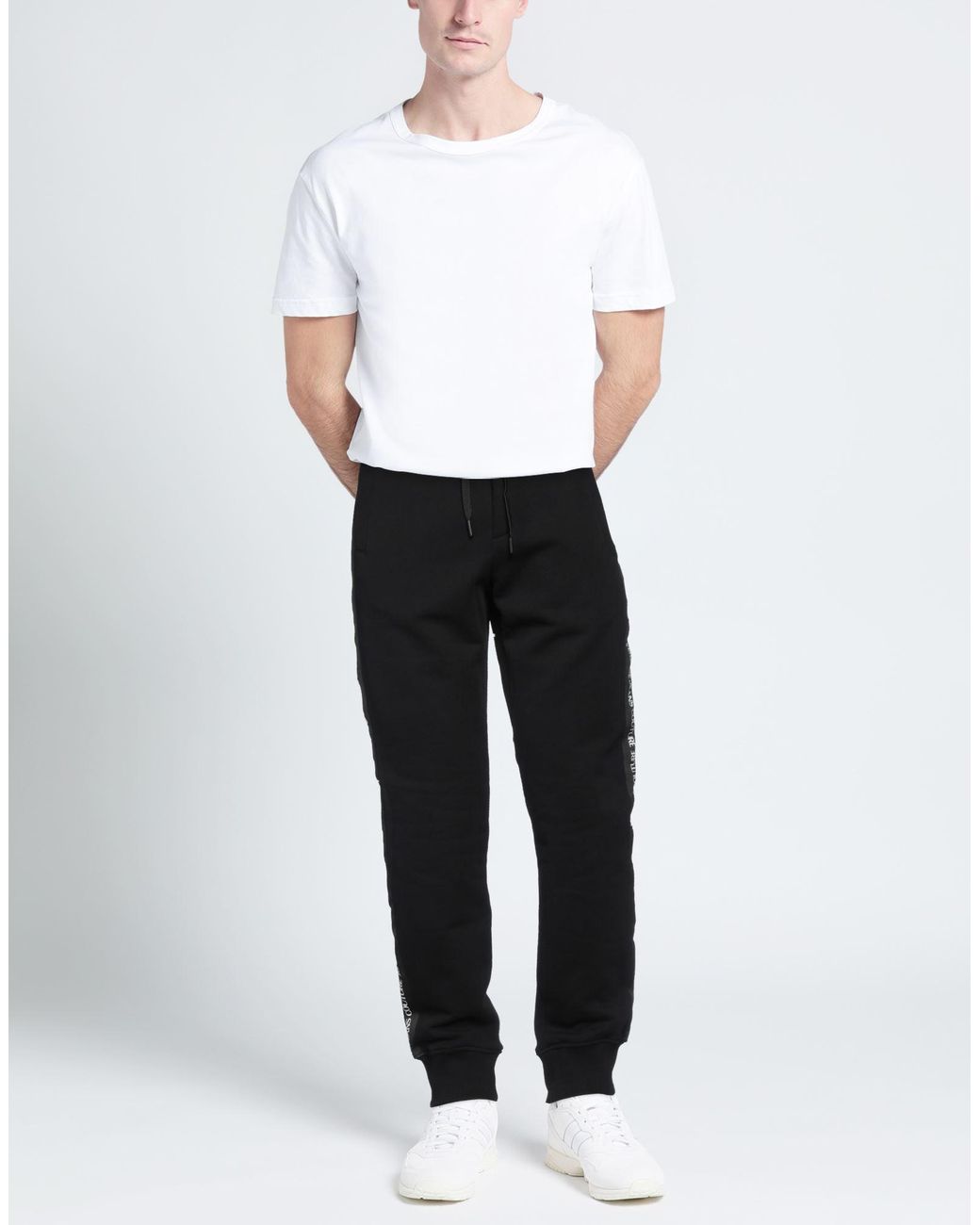 Pantalone di Versace Jeans Couture in Black da Uomo