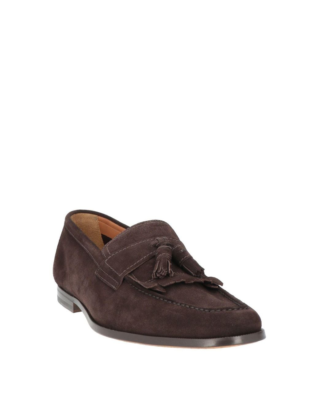 Doucal's Brown Panarea Dark Loafers Leather for men