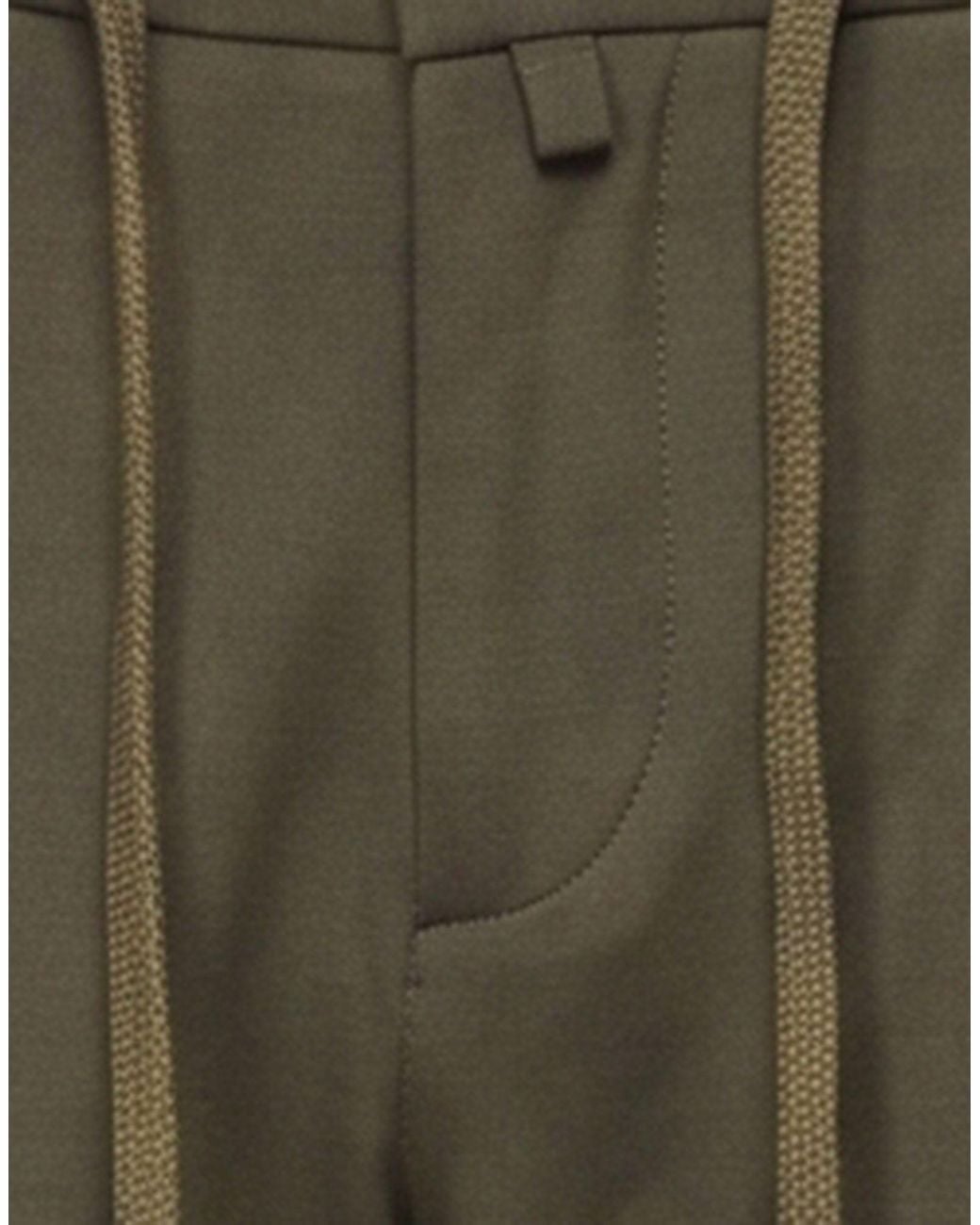 Barbati Green Pants Viscose, Polyamide, Elastane for men