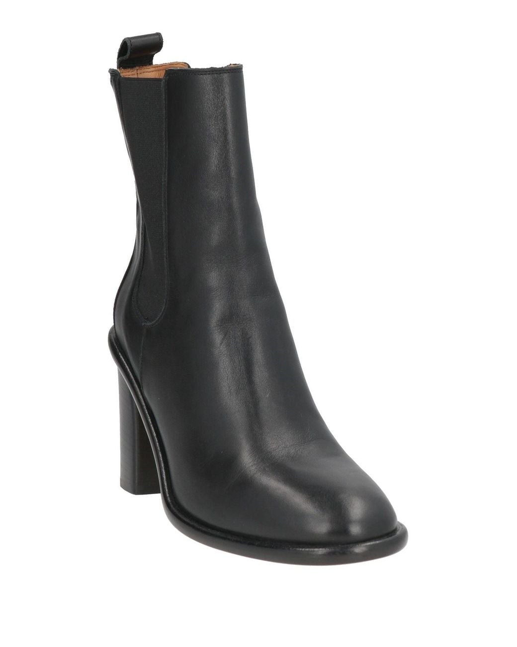 Isabel Marant Black Ankle Boots Leather