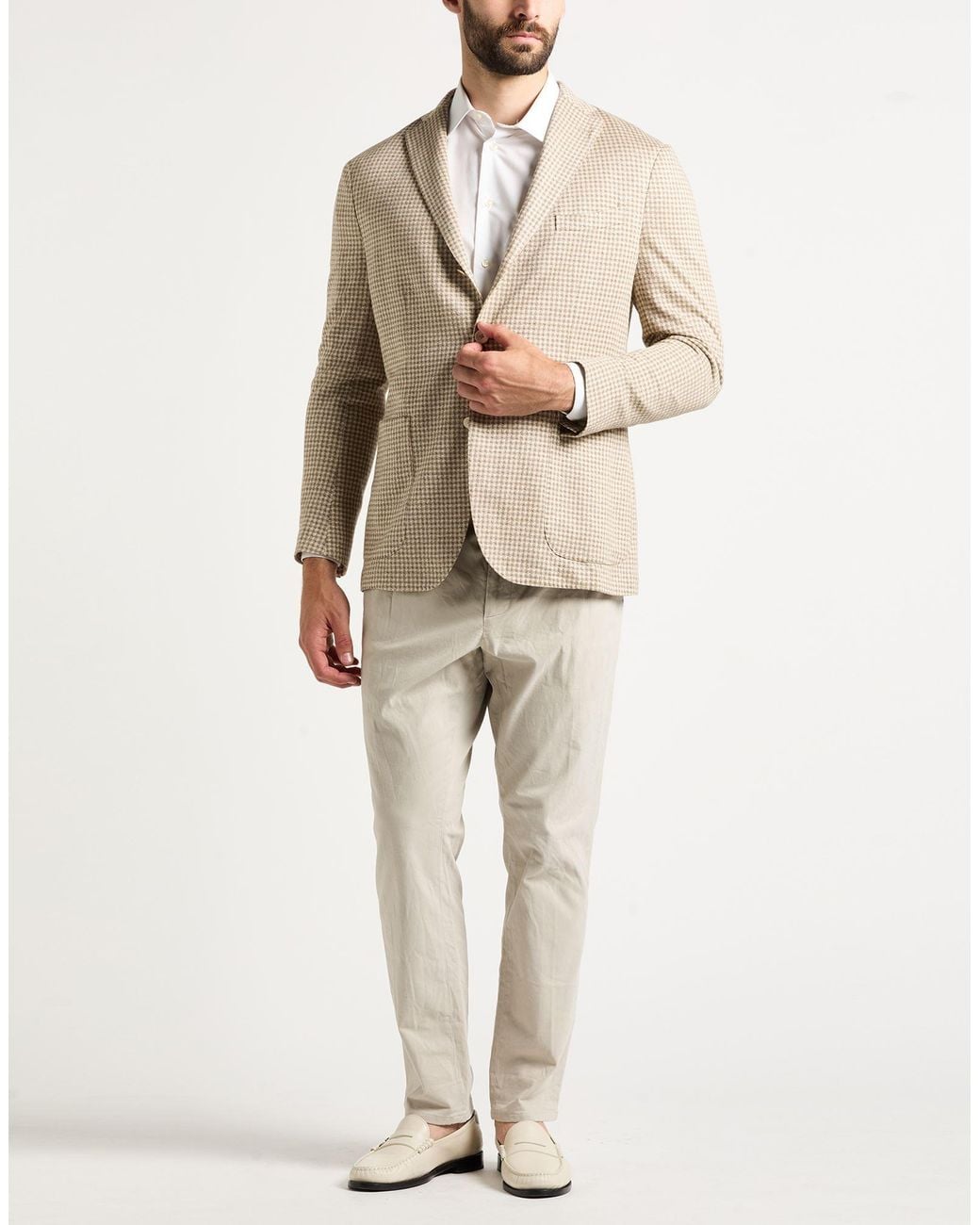 Boglioli Natural Blazers for men