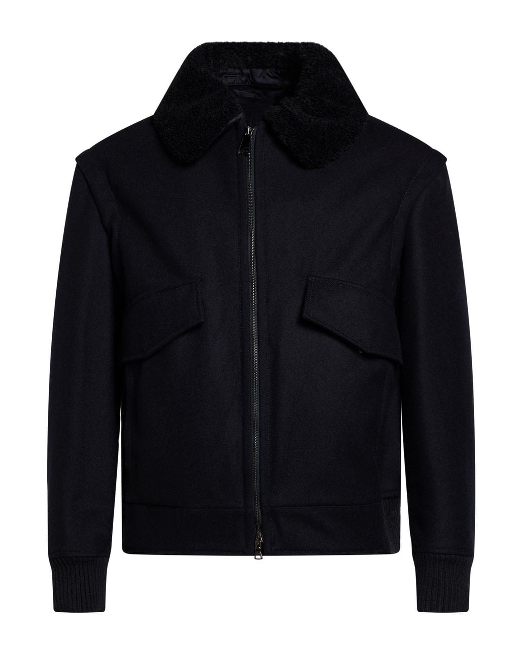 Paul & Shark Blue Midnight Jacket Wool, Nylon for men